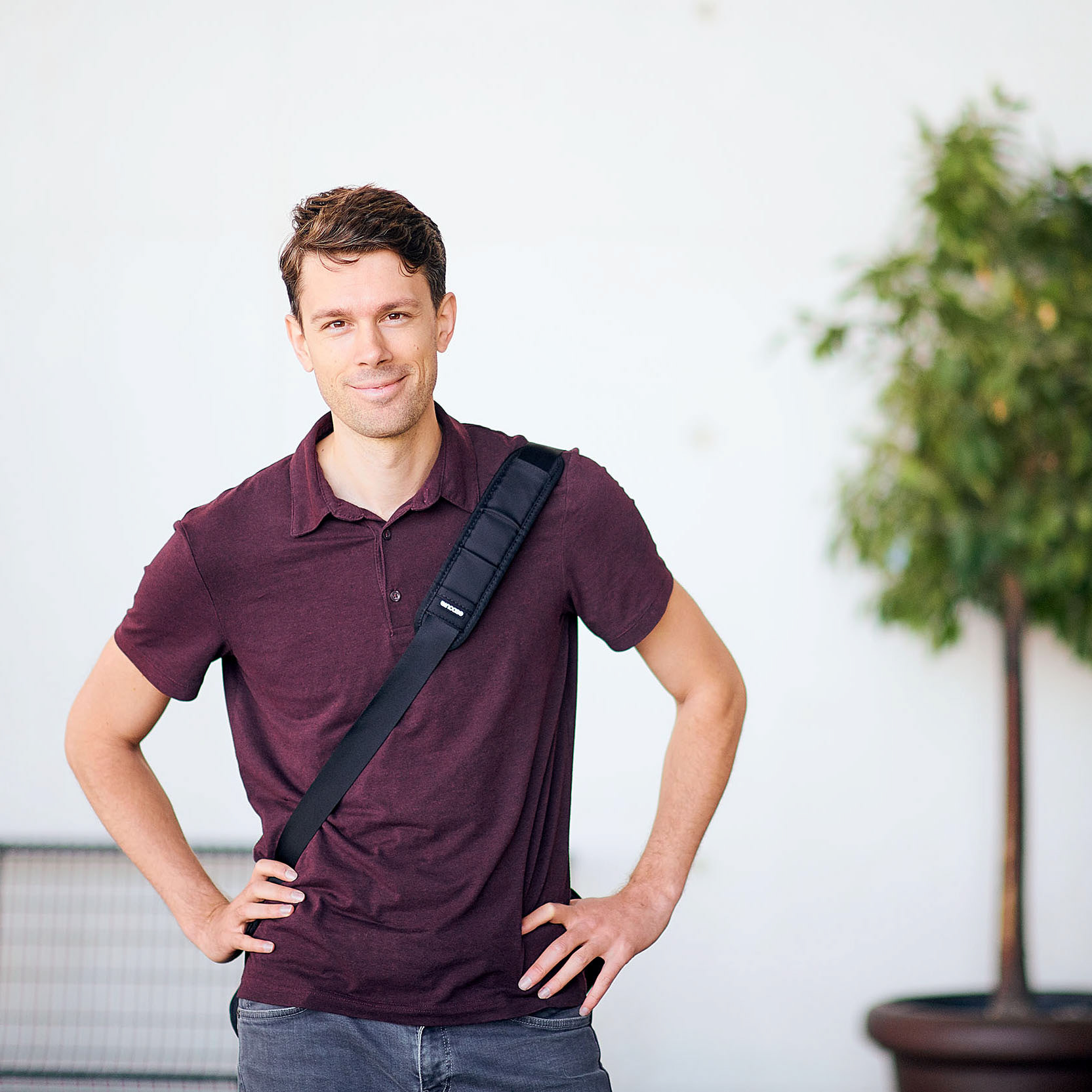 On-location portrait photo session