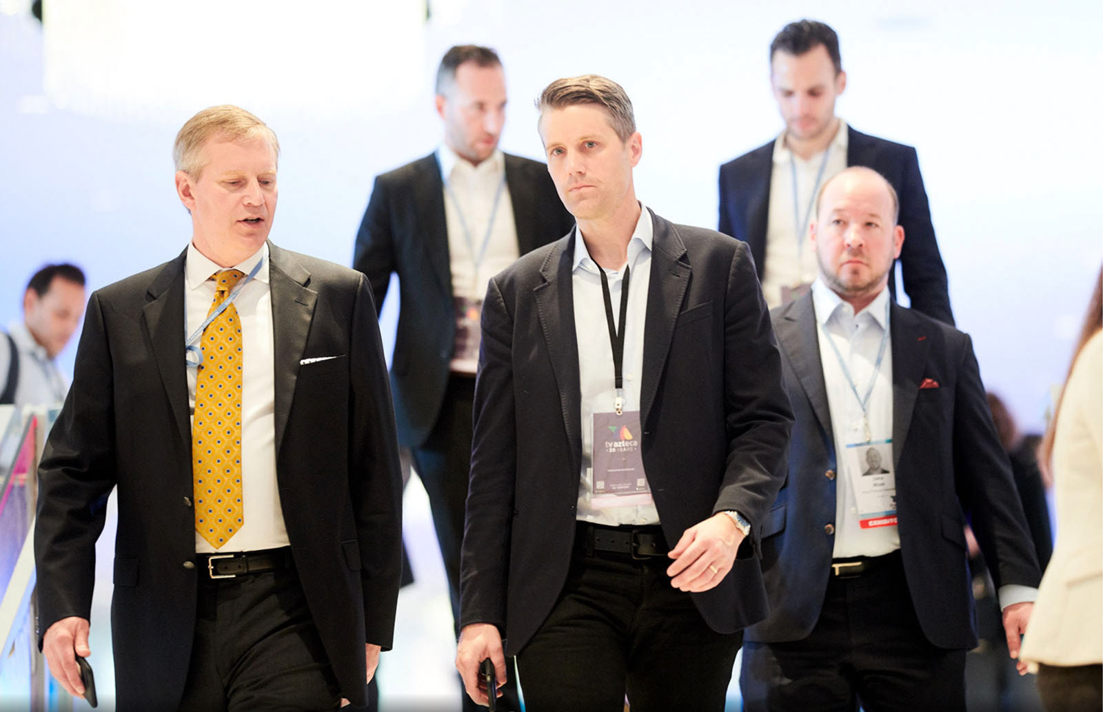 Corporate meeting attendees