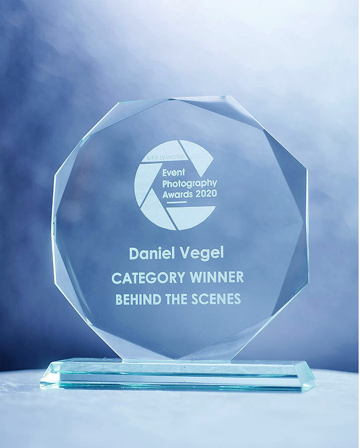 Daniel Vegel, an award-winning event photographer in Budapest.