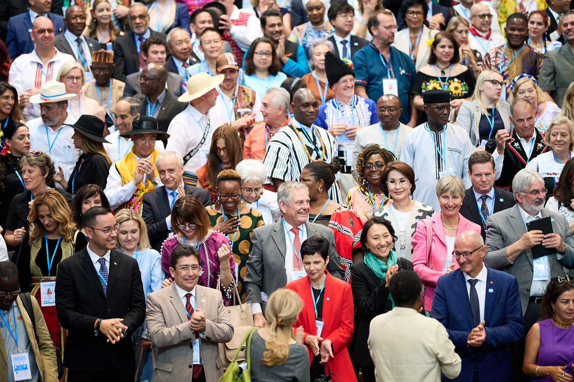 International Conference attendees in Innsbruck