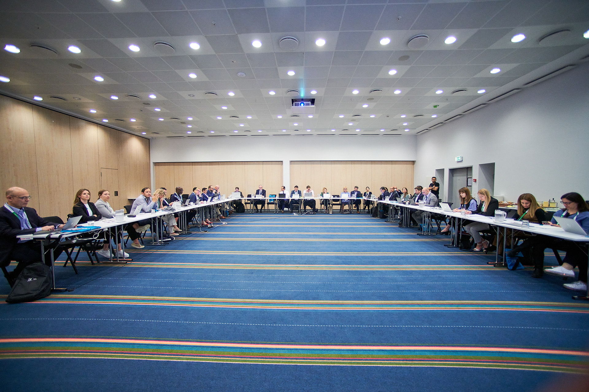 Conference session photoshoot