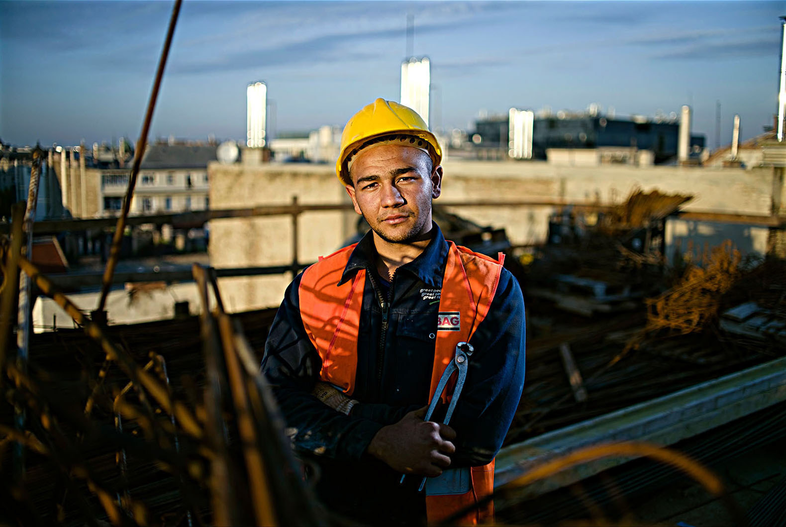 Portrait of a worker