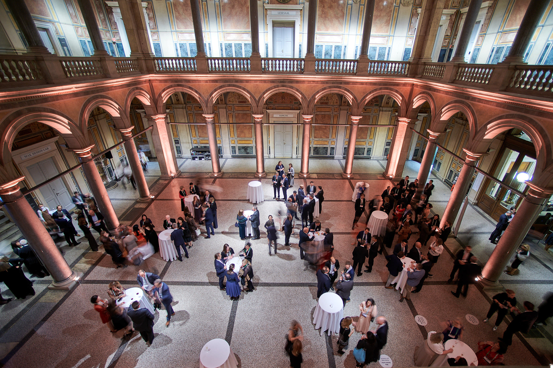 Gala party after a conference in Vienna