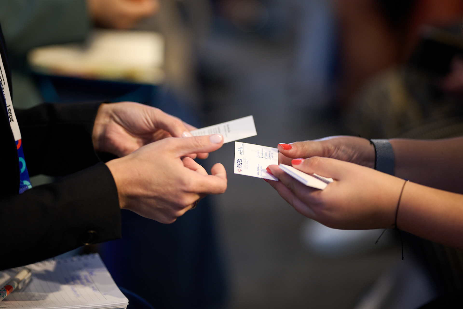 Networking at the event