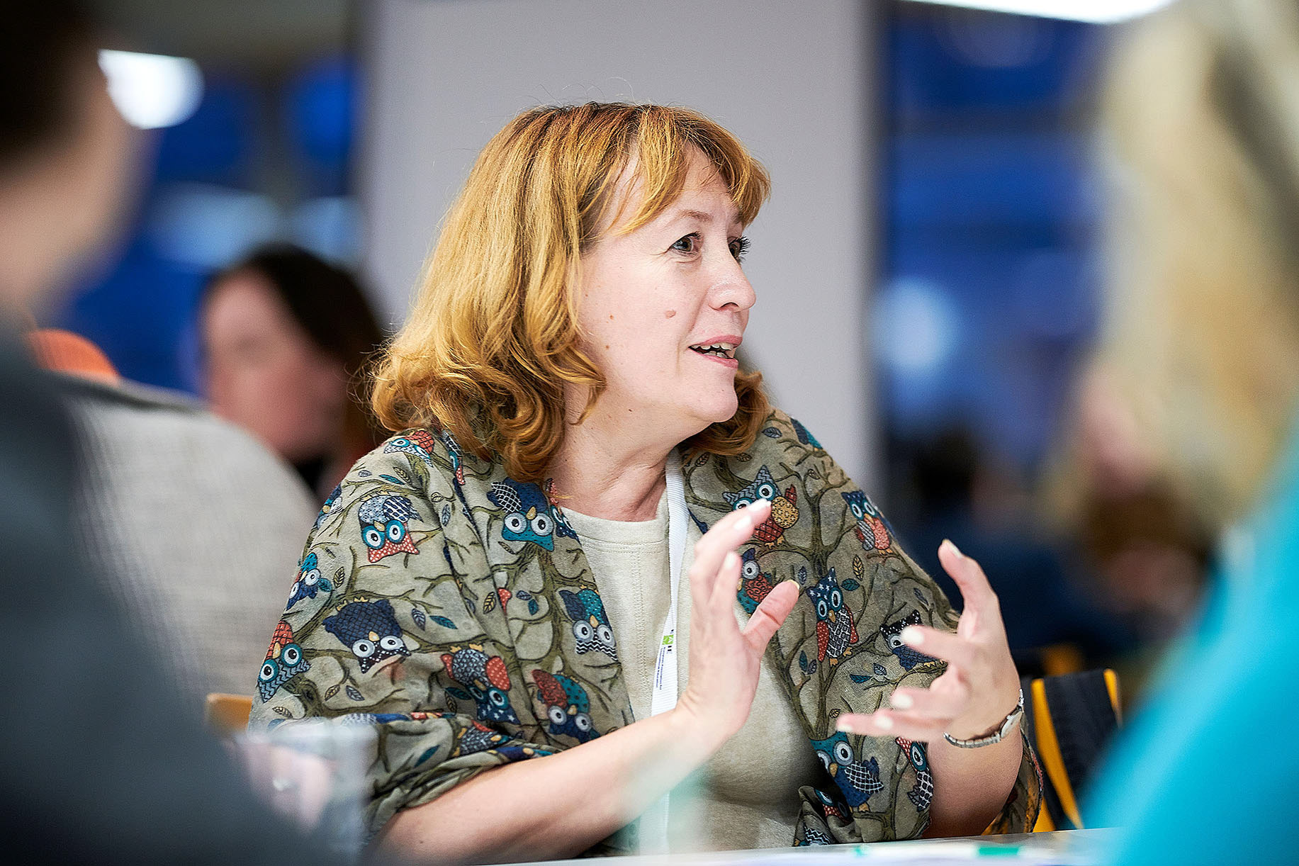 Participants from all over the World