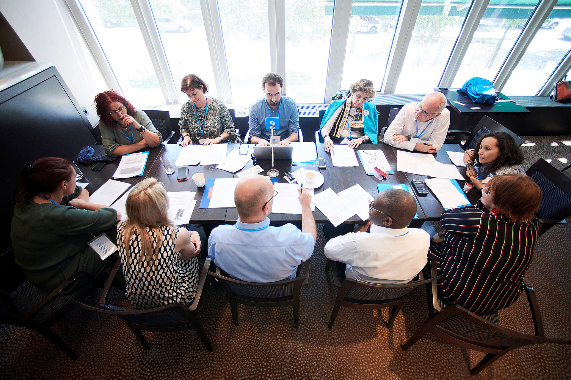 Teamwork at a Conference in Vienna