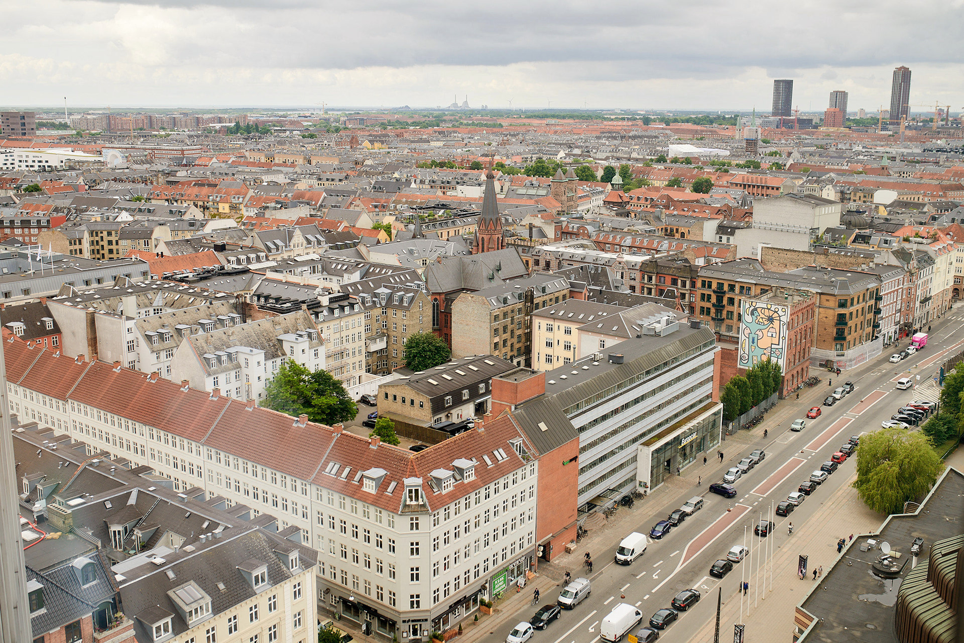 Copenhagen cityscape