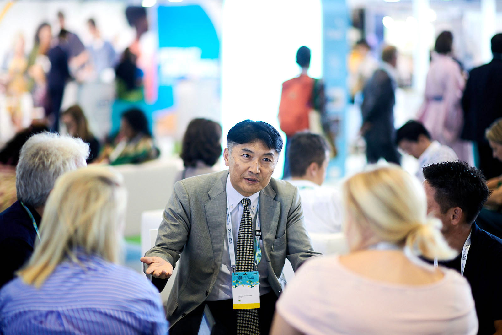 Networking at the summit