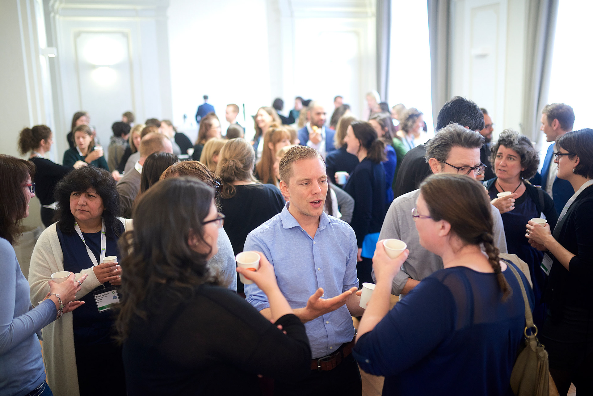 Networking scene