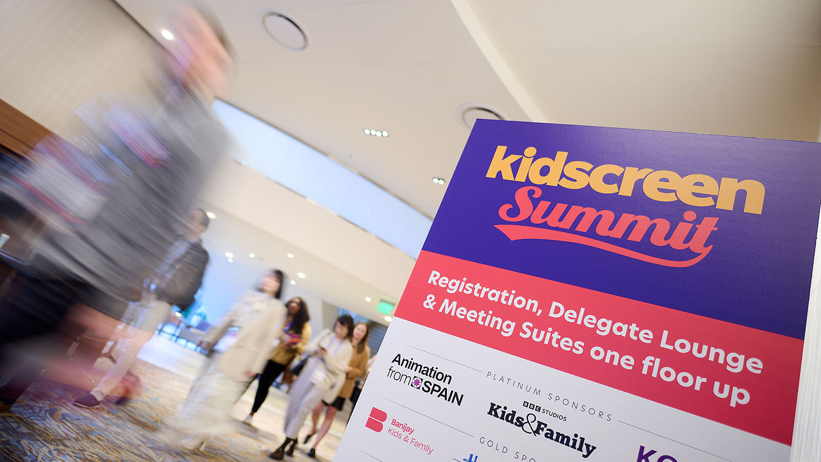 Vibrant exhibition image.