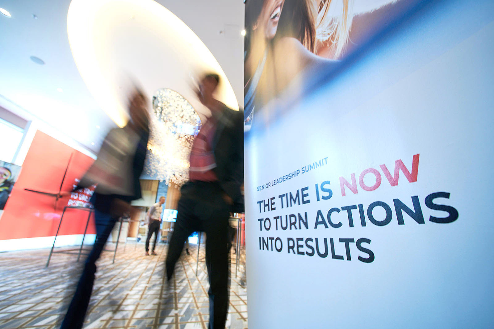 Professional photography of international networking event with business leaders