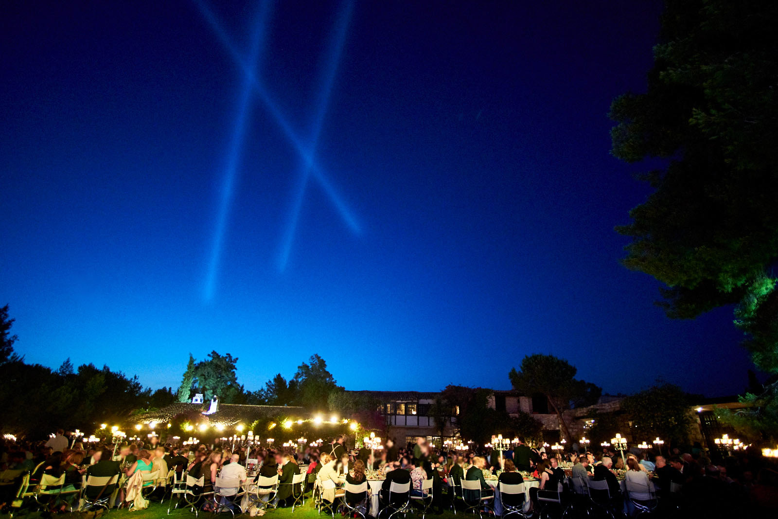 Evening shot from the Gala Ceremony with a blue sky in the background