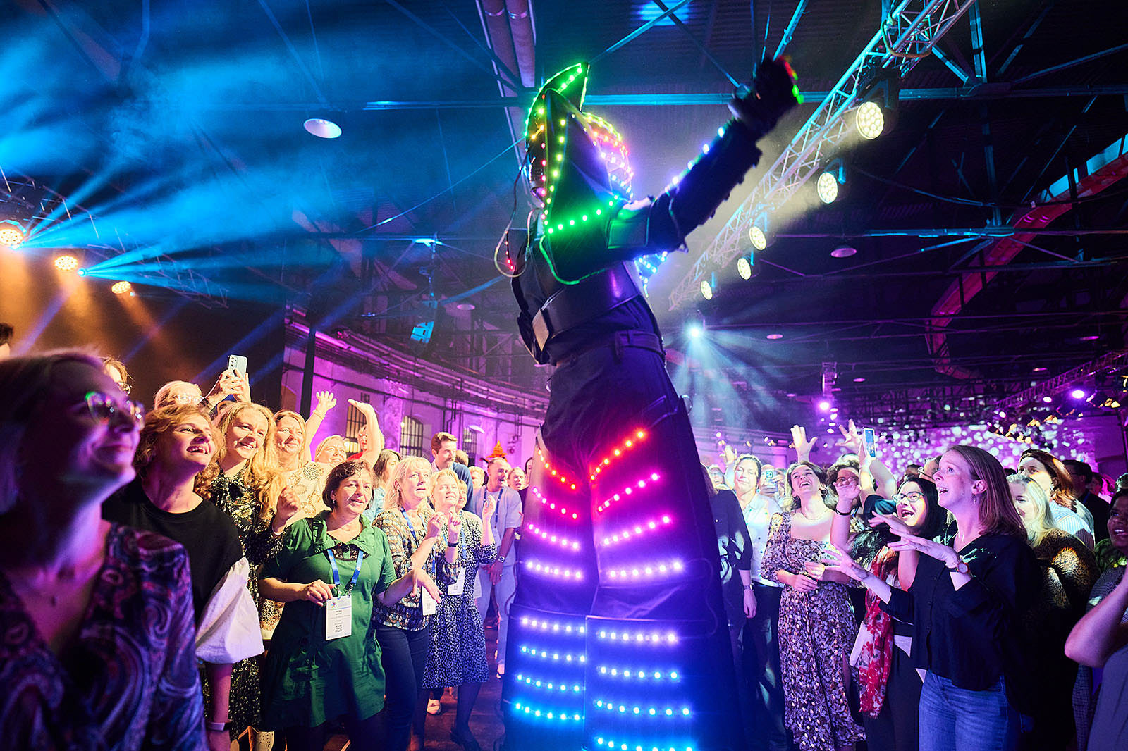 Konferenciát követő gálaparti Budapesten, a Magyar Vasúttörténeti Parkban.