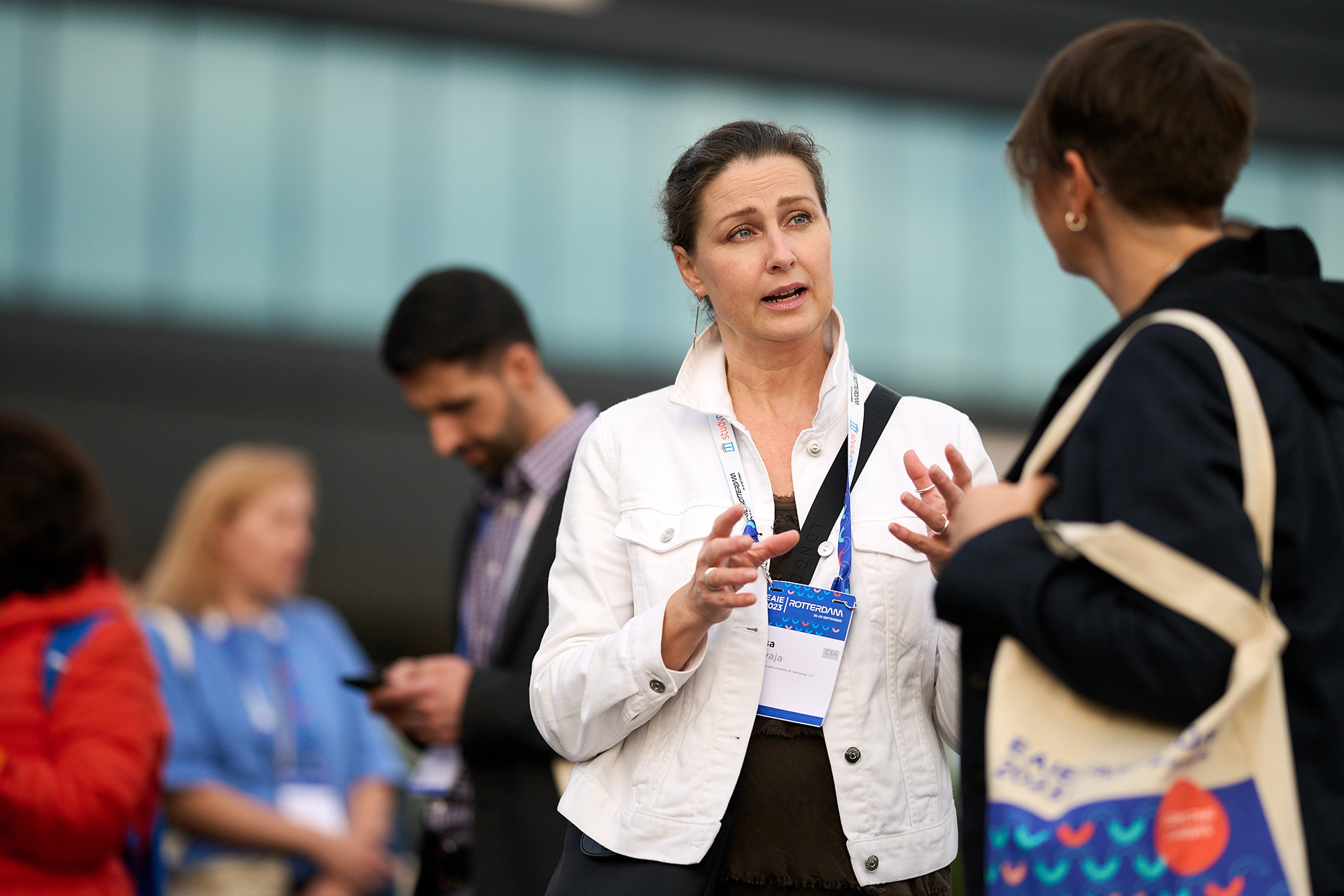 Meeting other professionals