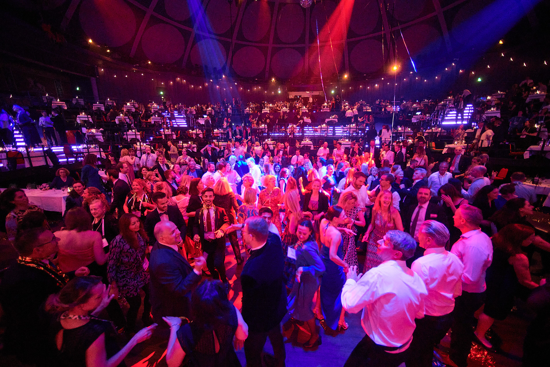 Great atmosphere at the gala dinner