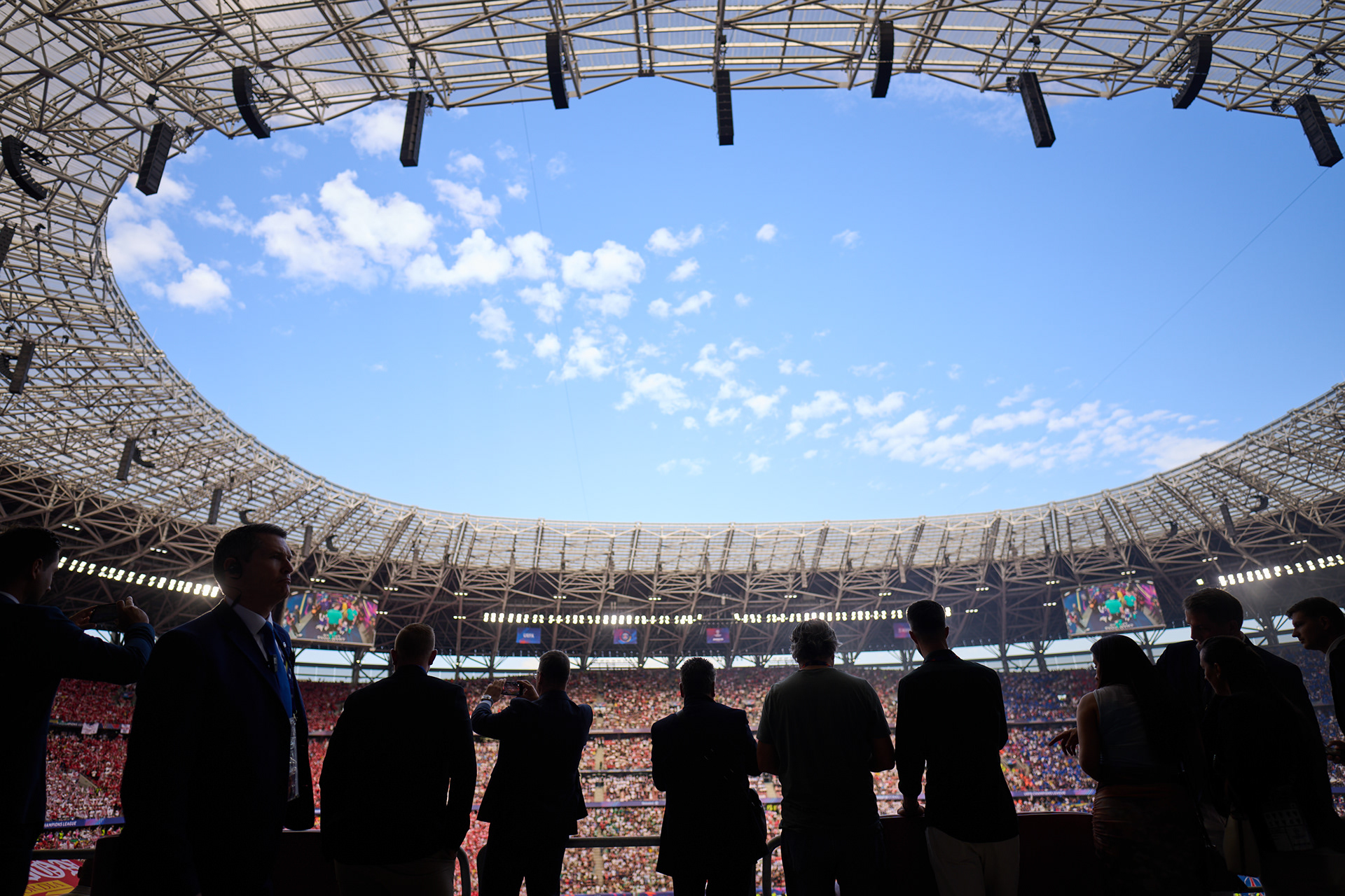 UEFA Final at Puskás Arena, Budapest