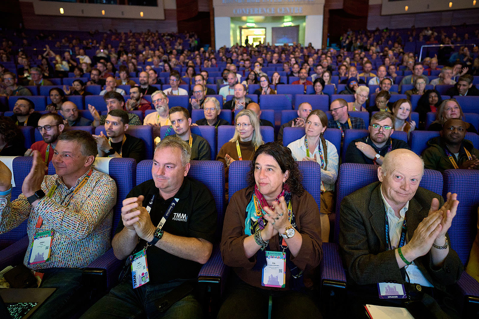 The audience enjoyed the event at the EICC Convention Centre in Edinburgh