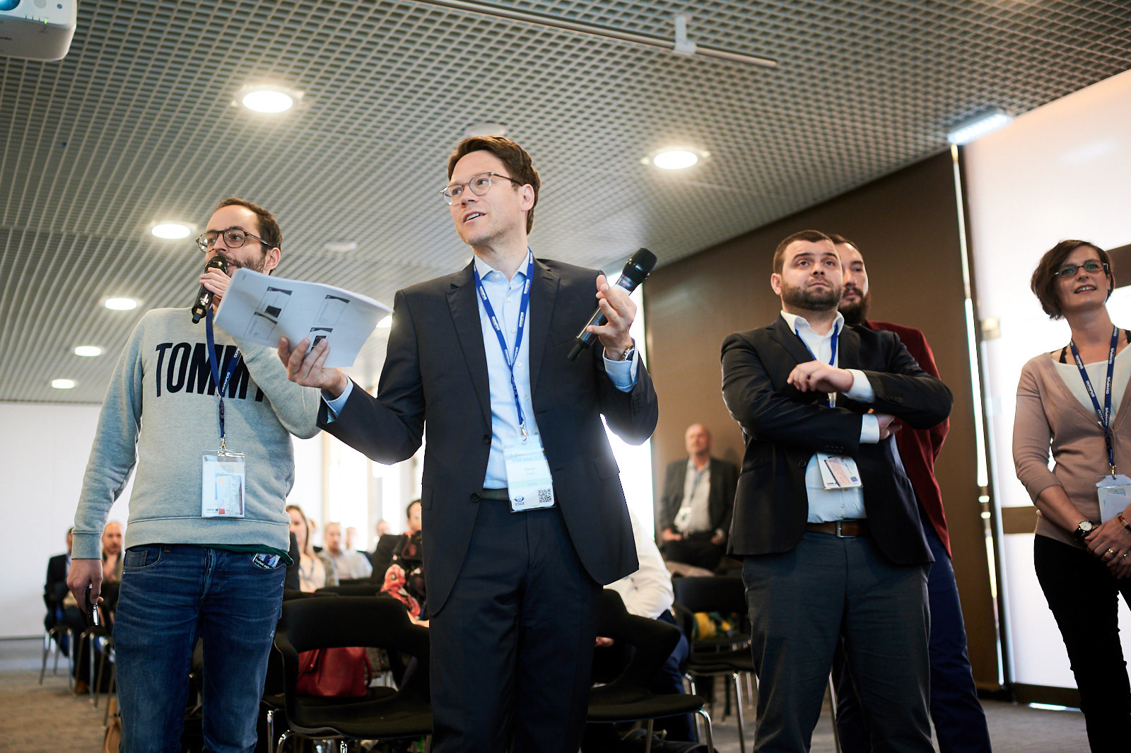 Meeting with industry professionals