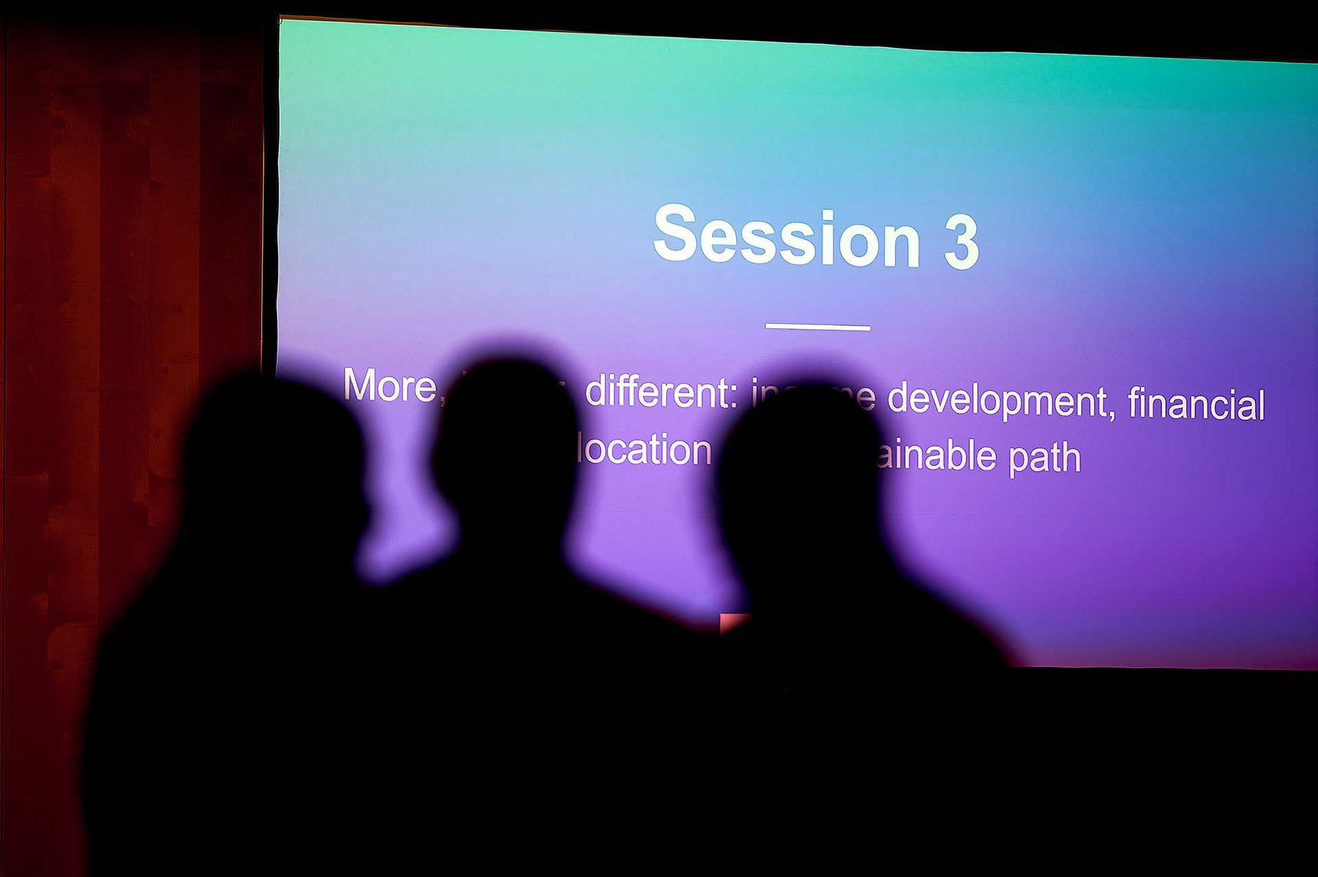 Meeting with industry professionals