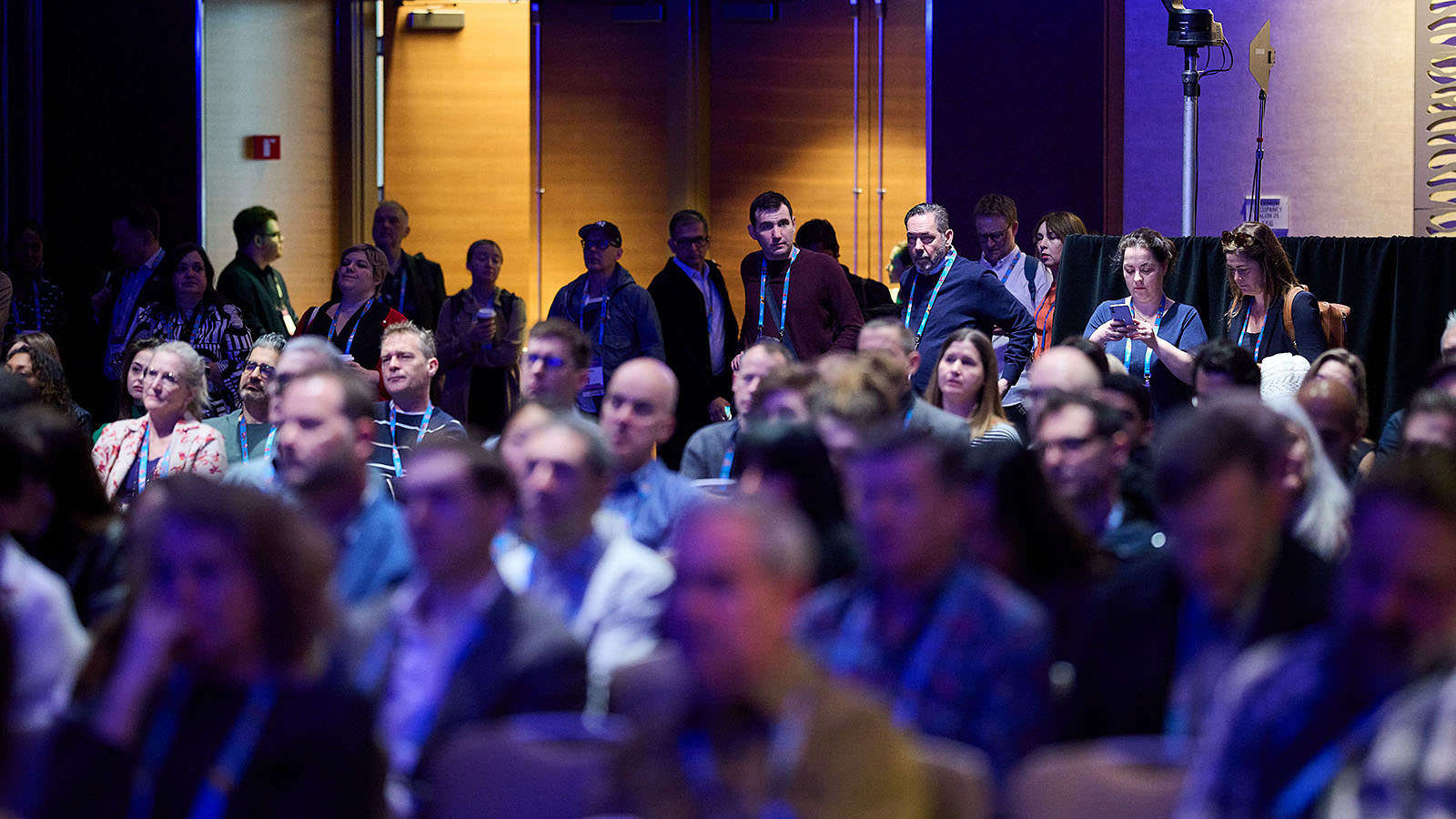 Abundant participants filling the room.