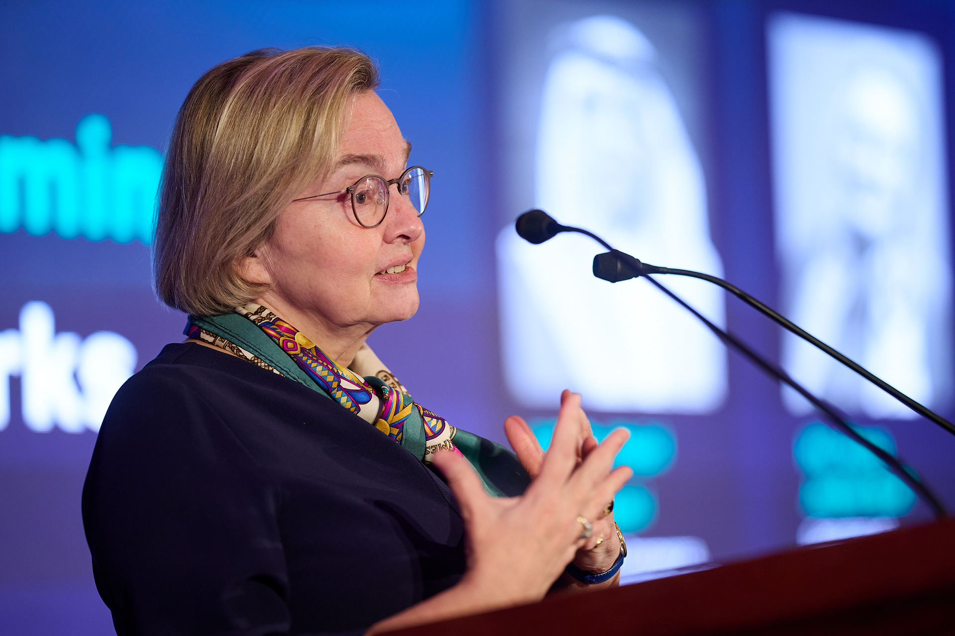 Capturing presentation at the event in Vienna