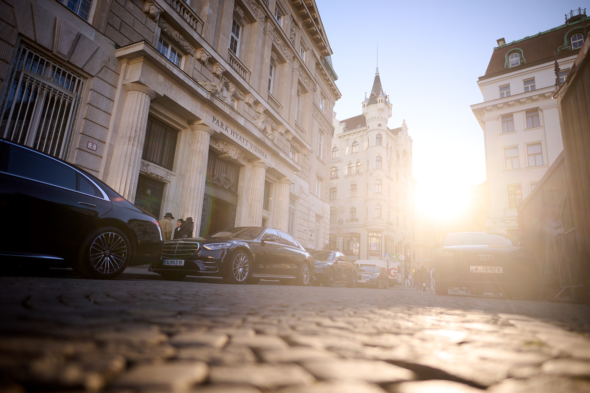 High-level diplomatic meeting photography at Park Hyatt Vienna