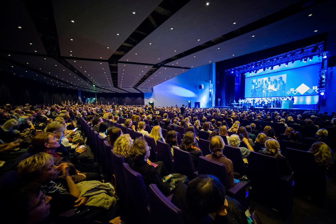 Conference photography.