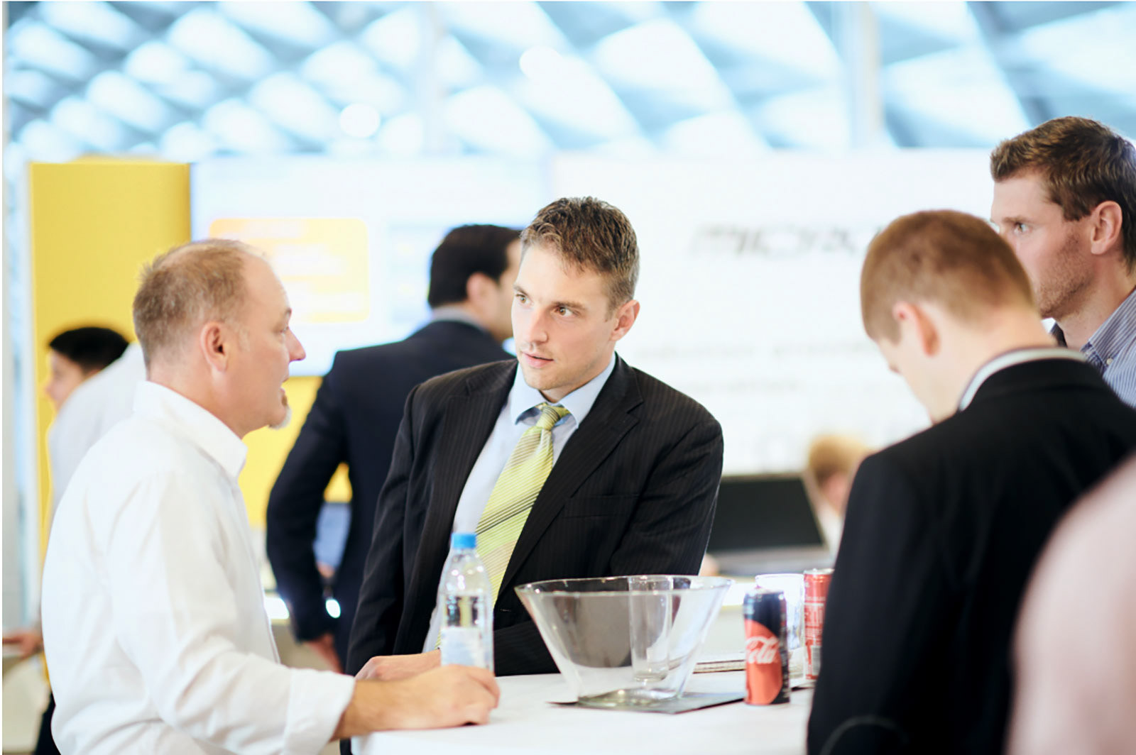 High-profile business meeting