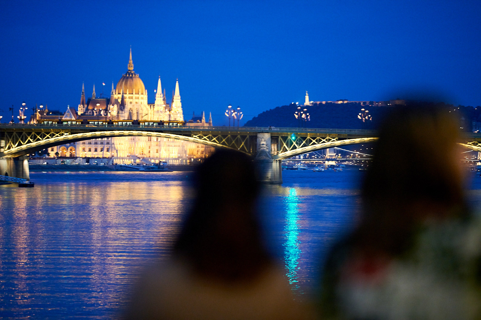 Margit Bridge and the Parliament Building