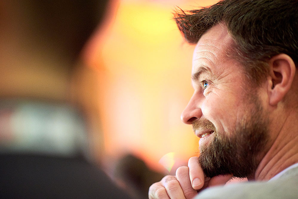 Conference participant in Budapest