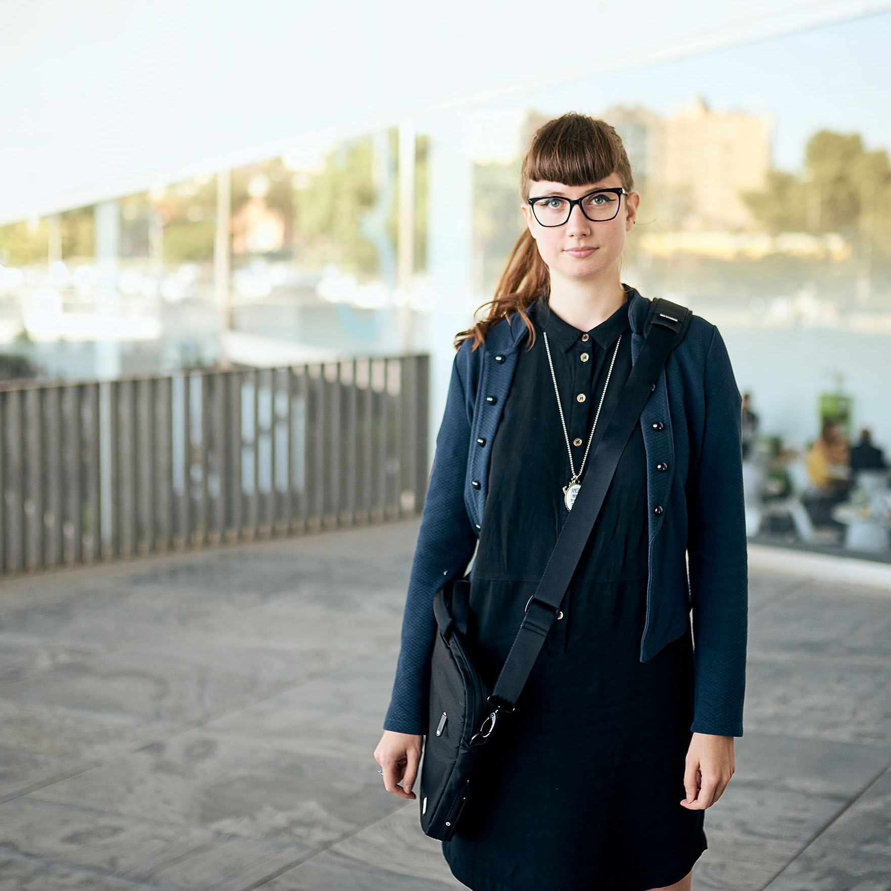 Portrait of a conference participant