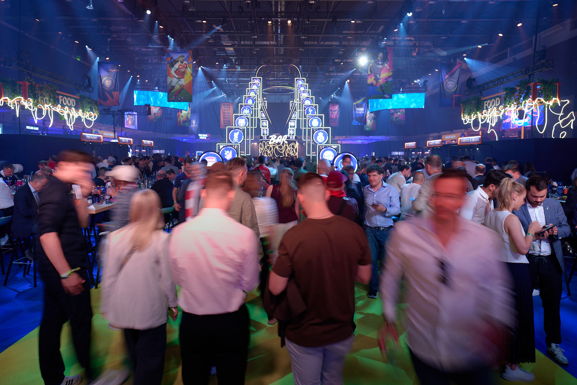 Branded event environment