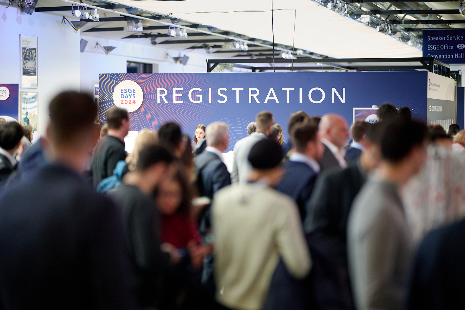 Berlin Medical congress registration area