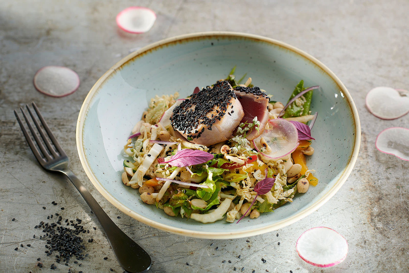 Étel fotózás éttermi menüre