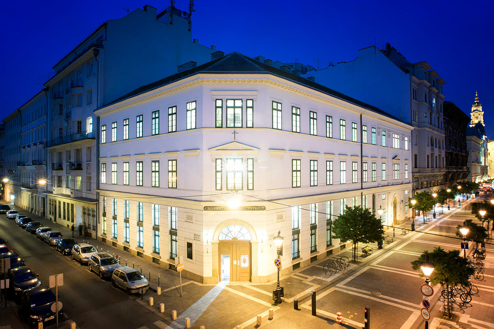 Central European University (CEU) building in Budapest
