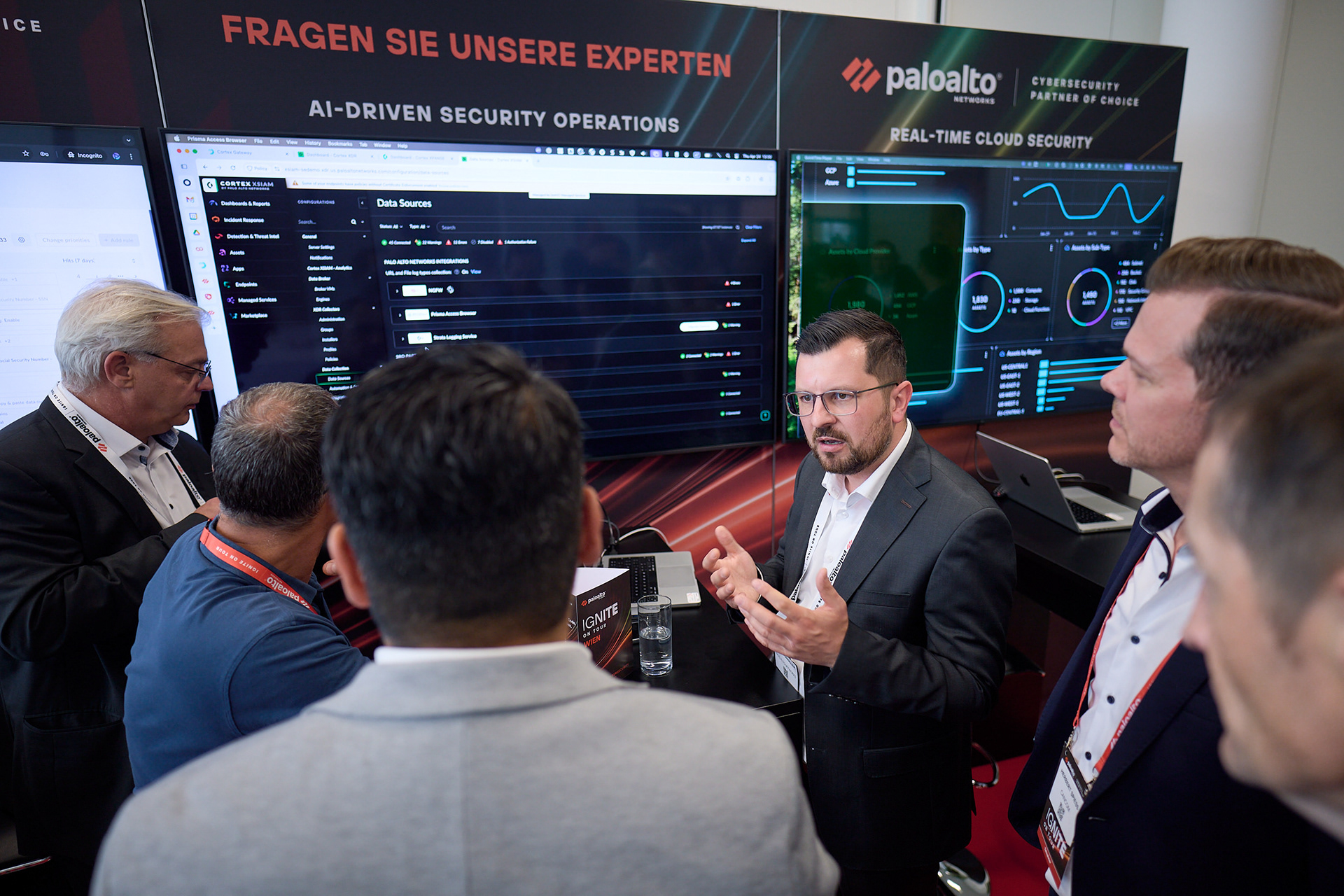 1. Corporate networking session at Innovation Centre Vienna technology conference