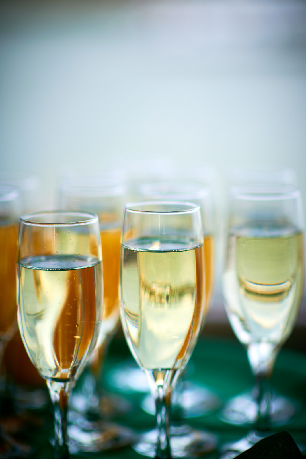 A welcome drink for the guests.