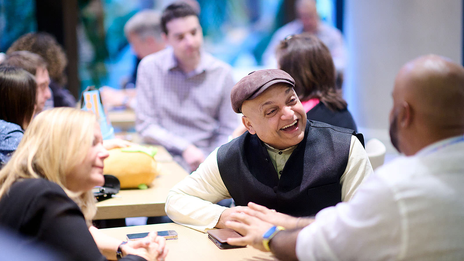 Productive business meeting achieved during the summit.