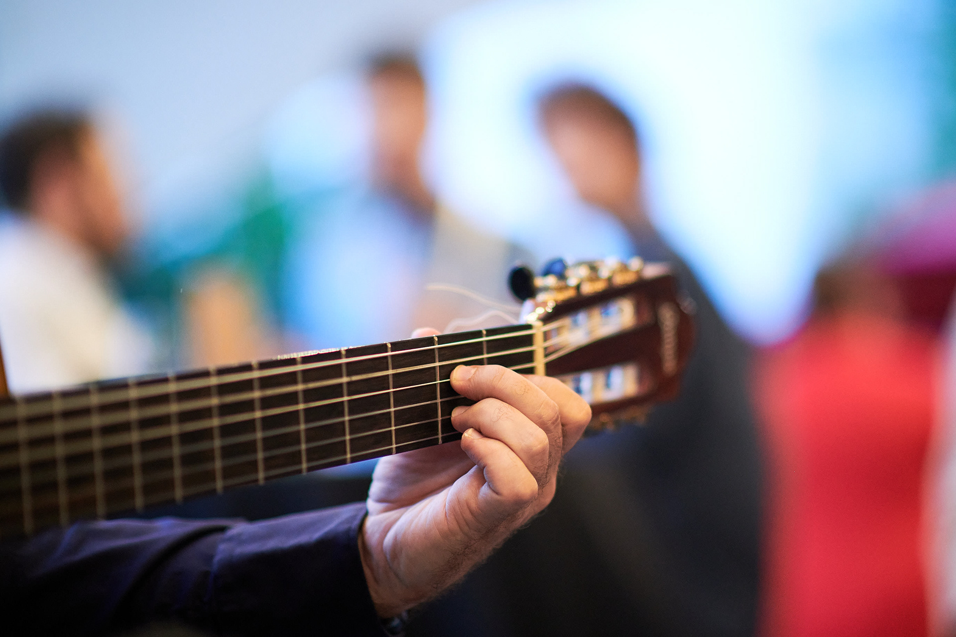 Capturing the mood of the event