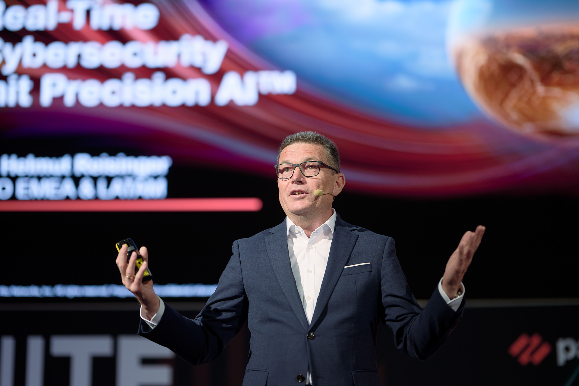 1. Keynote presentation during Palo Alto Networks Ignite on Tour Vienna event