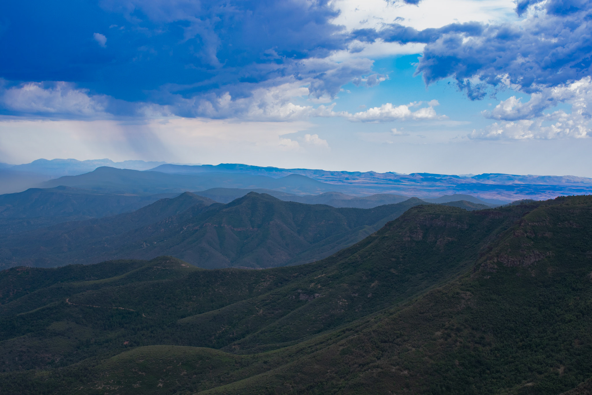 Atop Mingus Mountain, Jerome, AZ