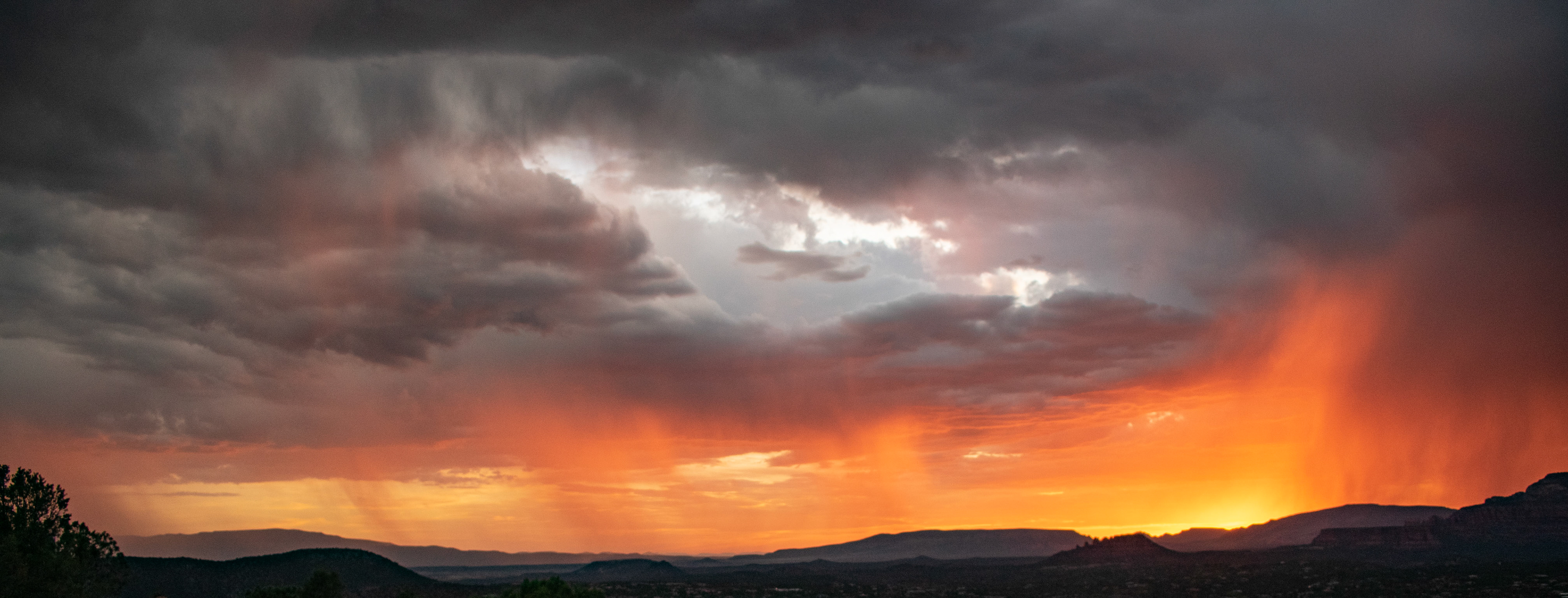 From Sedona Airport scenic lookout, looking south