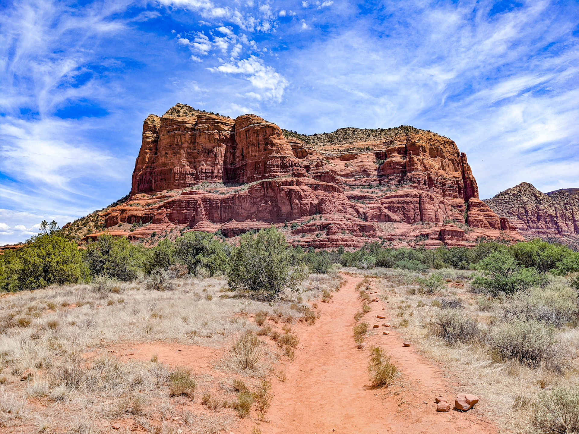 Foot of Courthouse Butte