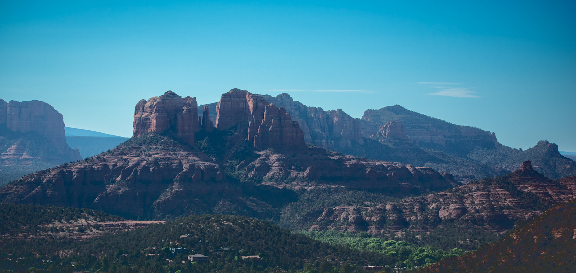 Looking east, via Upper Red Rock Loop Road