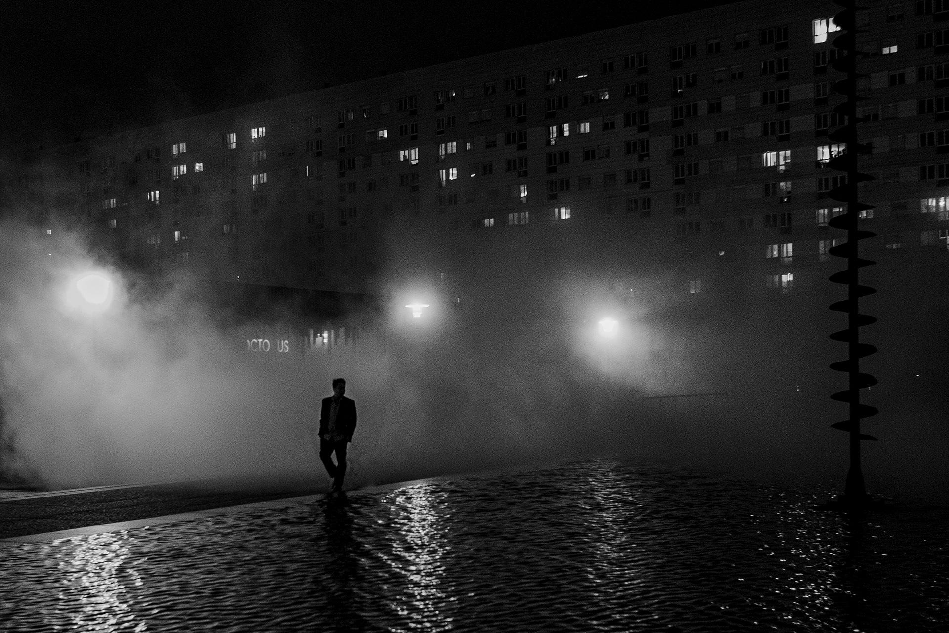 Dans la brume