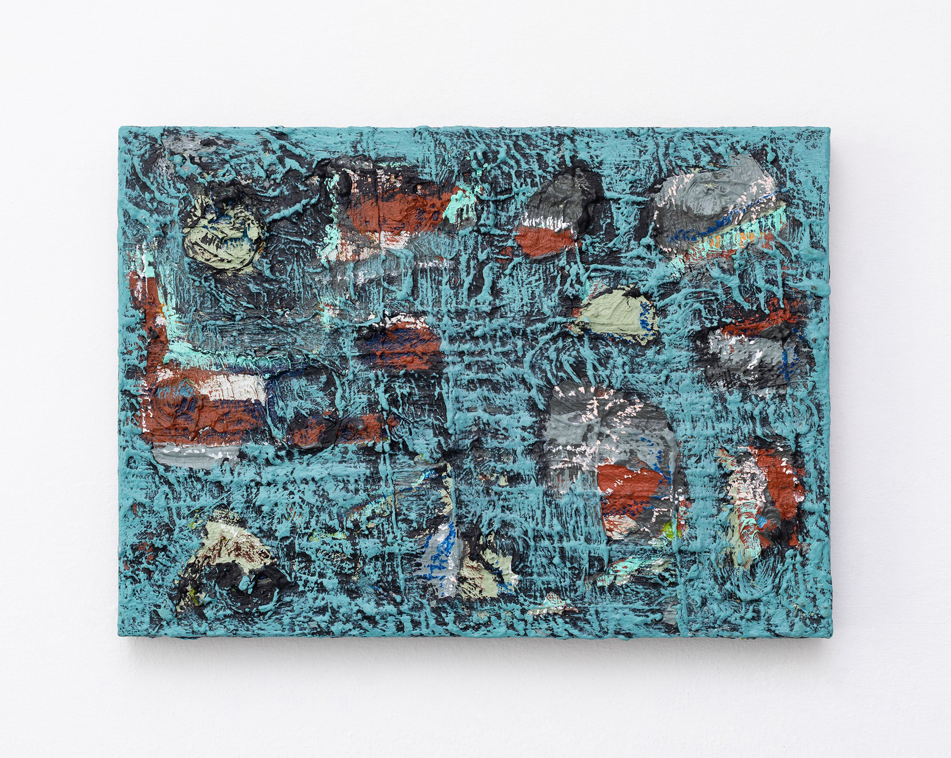 March 2019 to July 2024 - (2019 - 2024) - various paint, ink and chalk on canvas - 32 x 42 cm