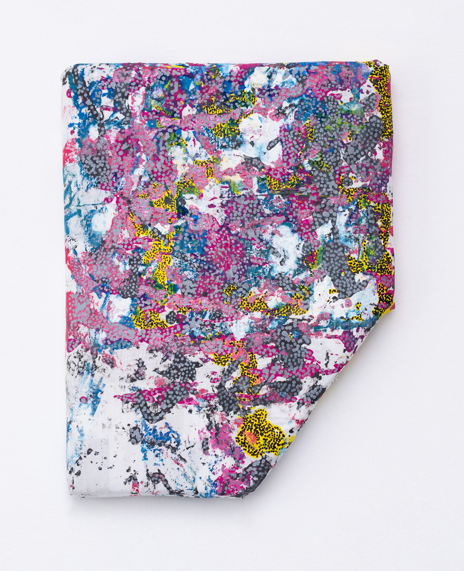 9 of 16 - (2023-2024) - various paint and ink on semi-solid board - 39 x 35 cm