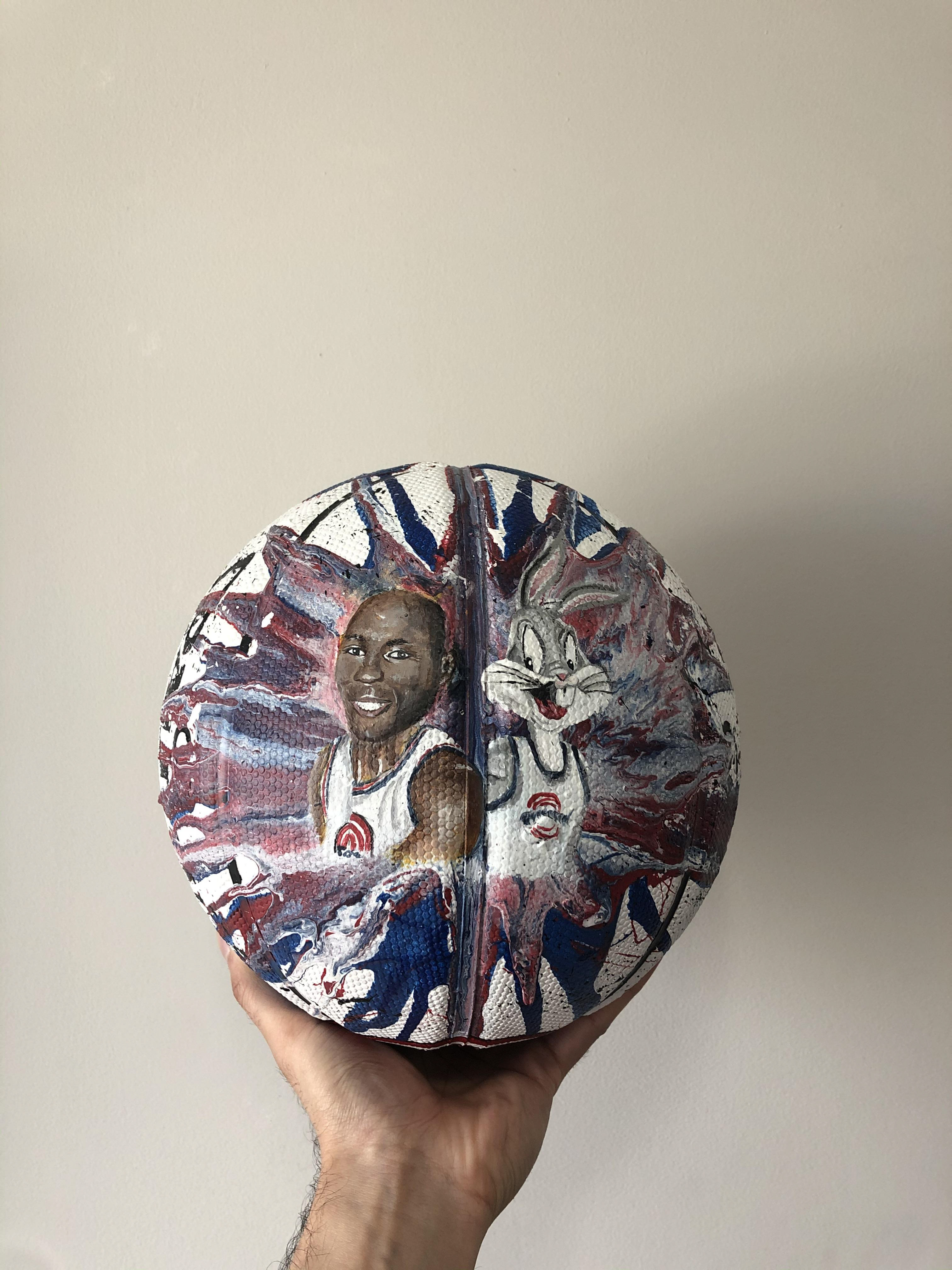 Acrylic on Basketball
