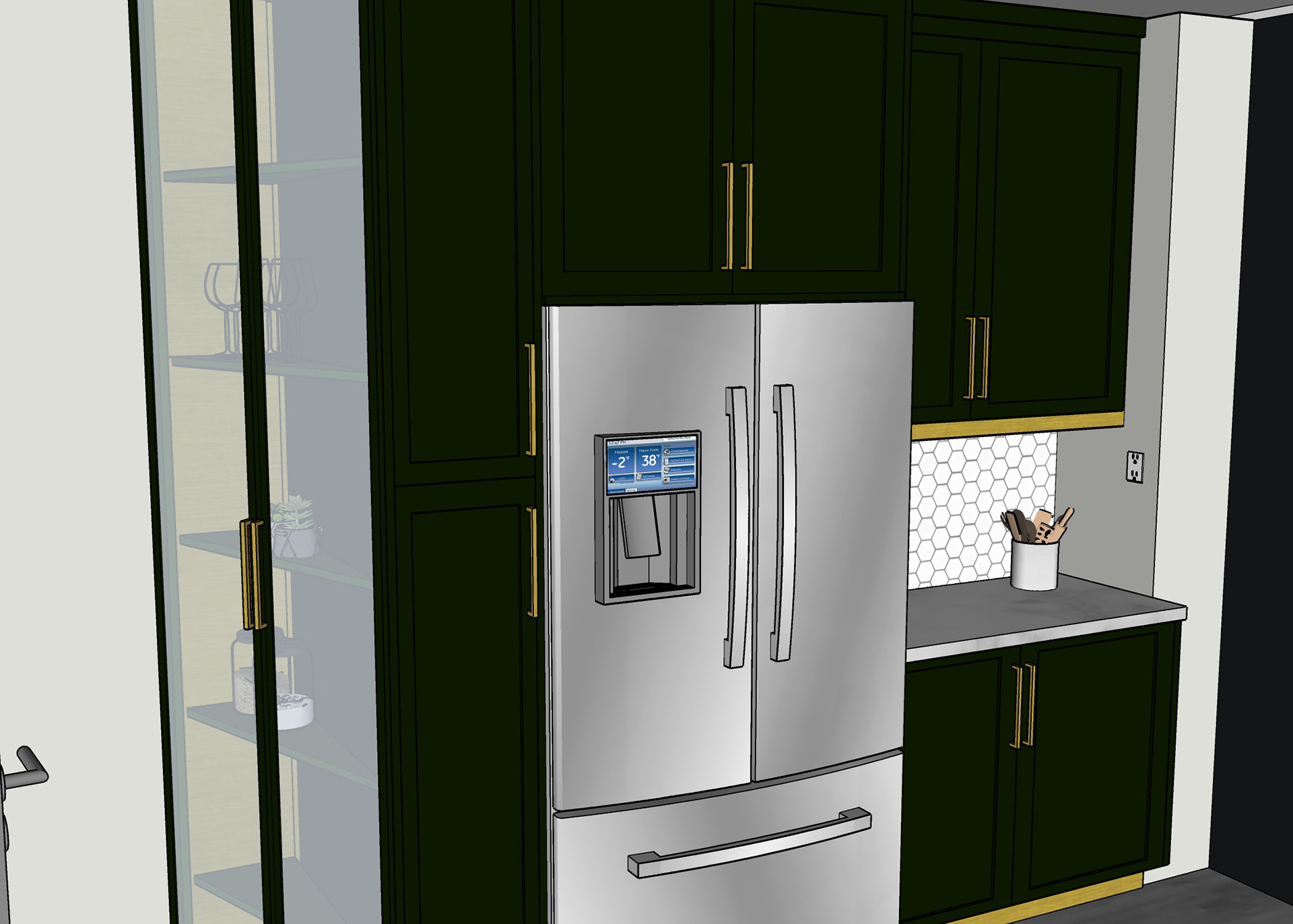 Created using Sketch Up