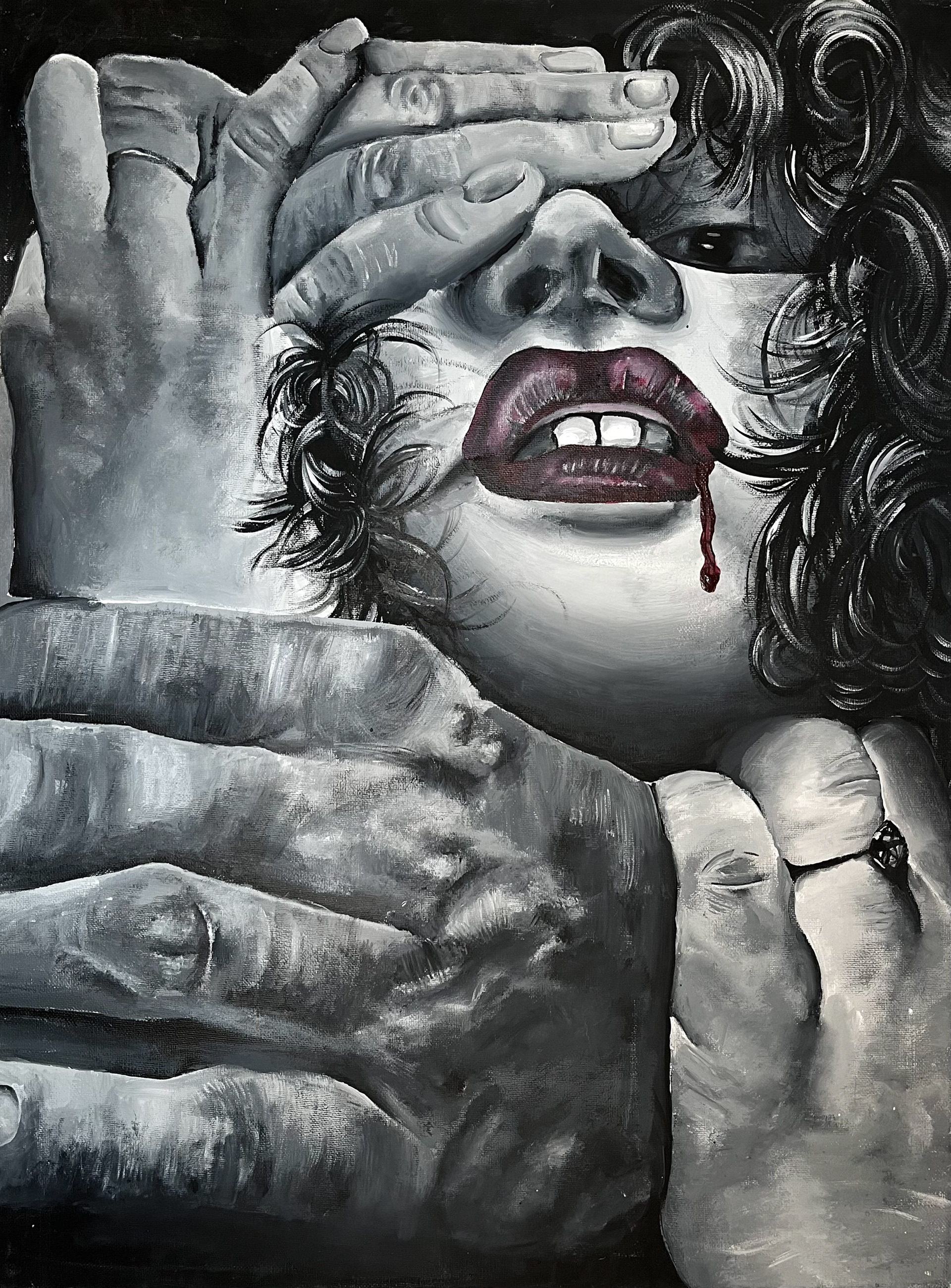 Portrait- Acrylic on Canvas